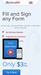 Mobile Screenshot of fillanypdf.com